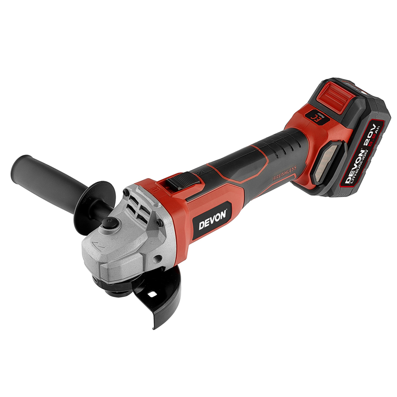 大有充电角磨机2903-Li-20AG125/N 20V/125mm/配5.2AH电池两块