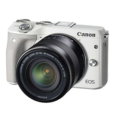 佳能(Canon) EOS M3 +EF-M 18-55mm f/3.5-5.6 IS STM+32G存储卡+相机包