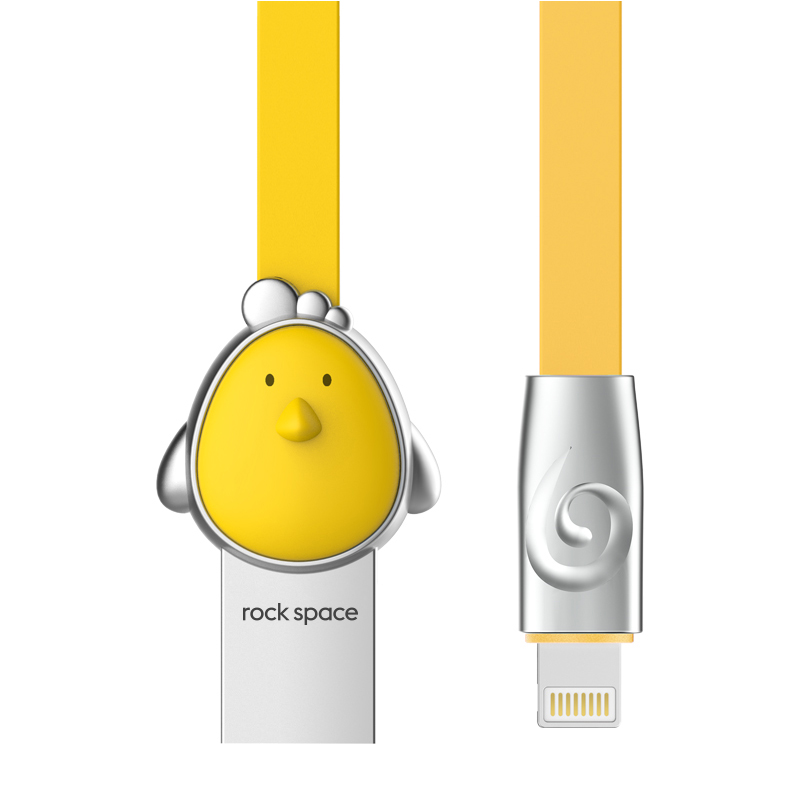 ROCKAPACE生肖羊苹果数据线 (Goat lightning cable) 80588 白色