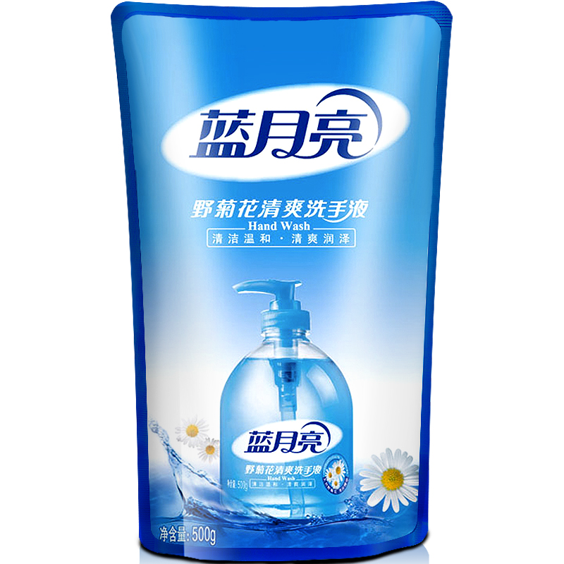 蓝月亮 野菊花洗手液袋装500g