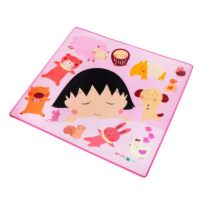 明德凯蒂猫宝宝爬行垫环保儿童爬行垫郊游整张双面加厚爬行垫 小丸子之梦 180*200*2cm