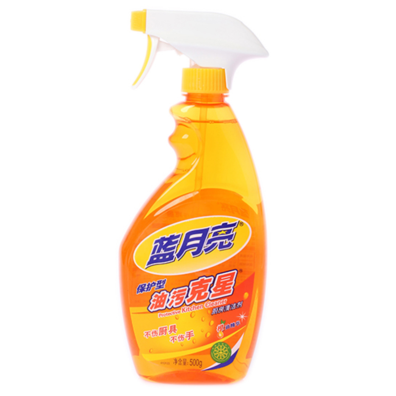 蓝月亮 香橙保护型油污克星500g