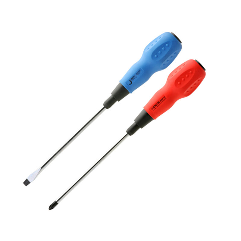 捷科4寸软柄一字螺丝批ST5-100 4寸