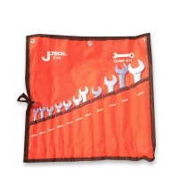 捷科11件套公制梅花扳手套装OFS-S11 8-27MM