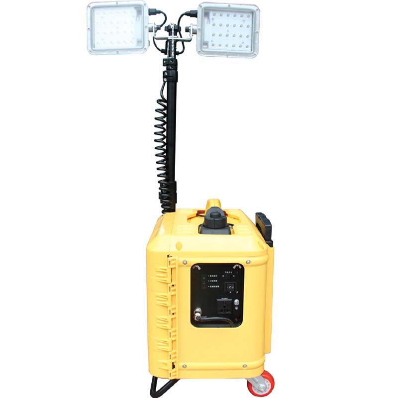 恒盛多功能升降工作灯WJ890-C 光源:2*48W LED 发电机:1000W开普
