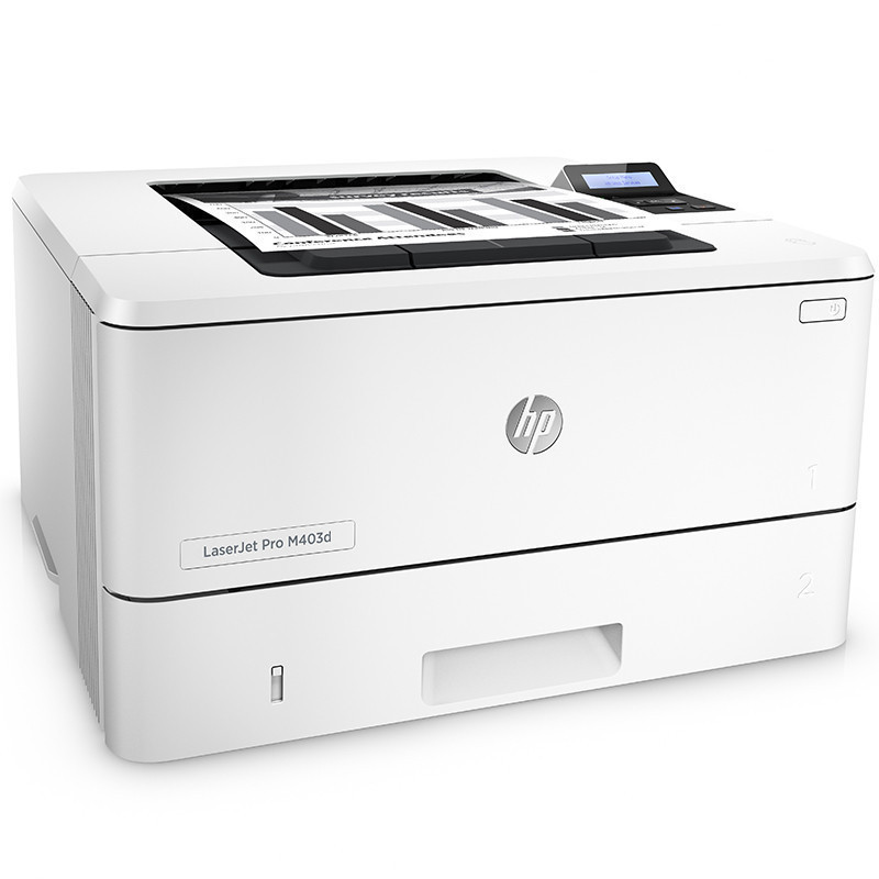惠普(HP)LaserJet Pro M403DN A4 黑白激光打印机 网络双面 含配件 5年免费现场上门保修