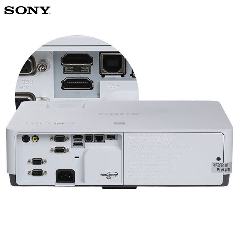 索尼(SONY) VPL-EX570 商务办公投影仪+100英寸4:3支架幕布(赠送安装含辅材)
