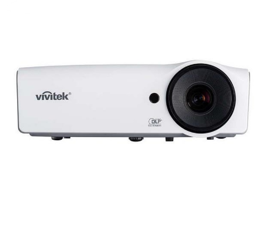 丽讯投影仪vivitek 家用3D高清 投影机办公便携 D555WH(1024×768分辨率 3000流明)XGA