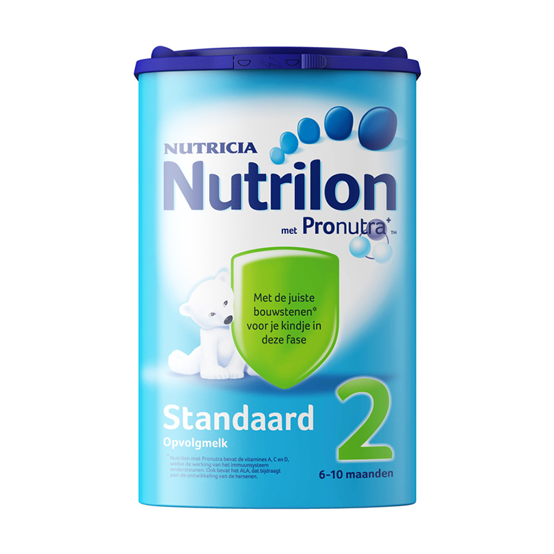 Nutrilon 荷兰牛栏 诺优能 婴幼儿配方奶粉 易乐罐 2段(6-10月)800g/罐 爱尔兰原装进口