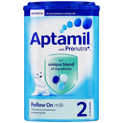 Aptamil 英国爱他美 婴幼儿配方奶粉 2段 (6-12个月) 900g/罐 爱尔兰原装进口