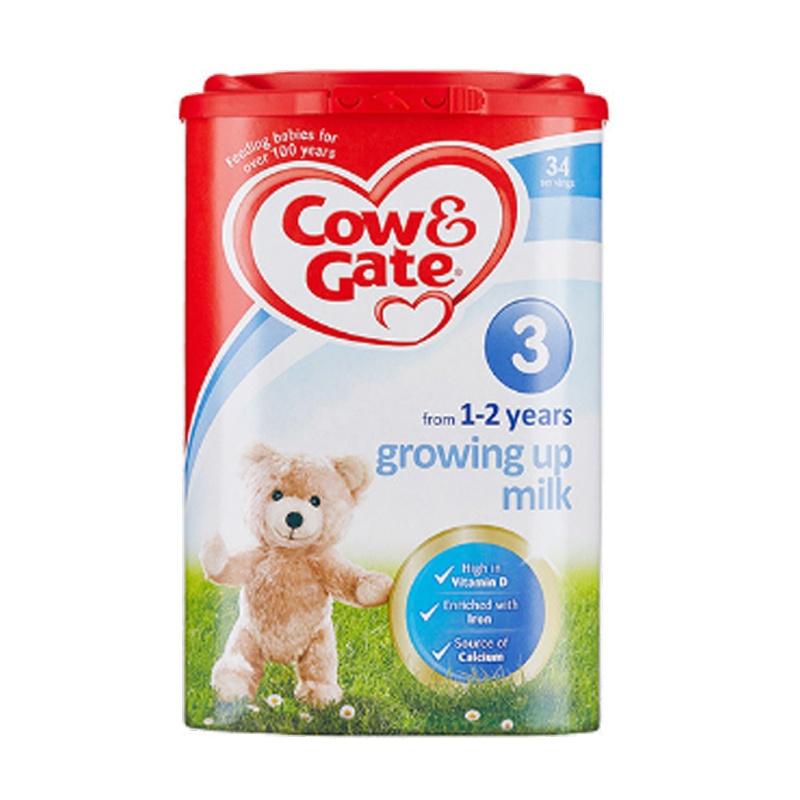 COW&GATE 英国牛栏 婴幼儿奶粉 3段(1-2岁)900g/罐 爱尔兰原装进口