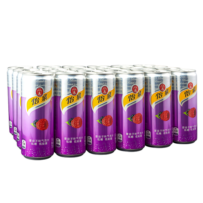 【苏宁超市】怡泉 气泡水 覆盆子味 330ml*24/箱 可口可乐出品