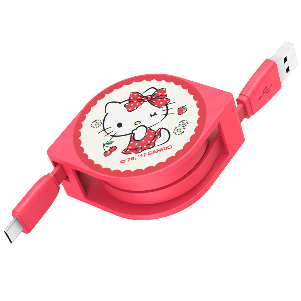 优加 holle kitty苹果数据线苹果数据线/充电线 适用苹果5/6/7数据线-同心凯蒂猫