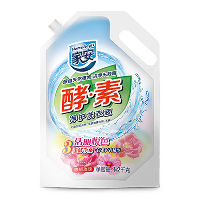 家安酵素净护洗衣液-活丽悦色1.2kg