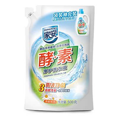 家安酵素净护洗衣液-阳光净菌500g