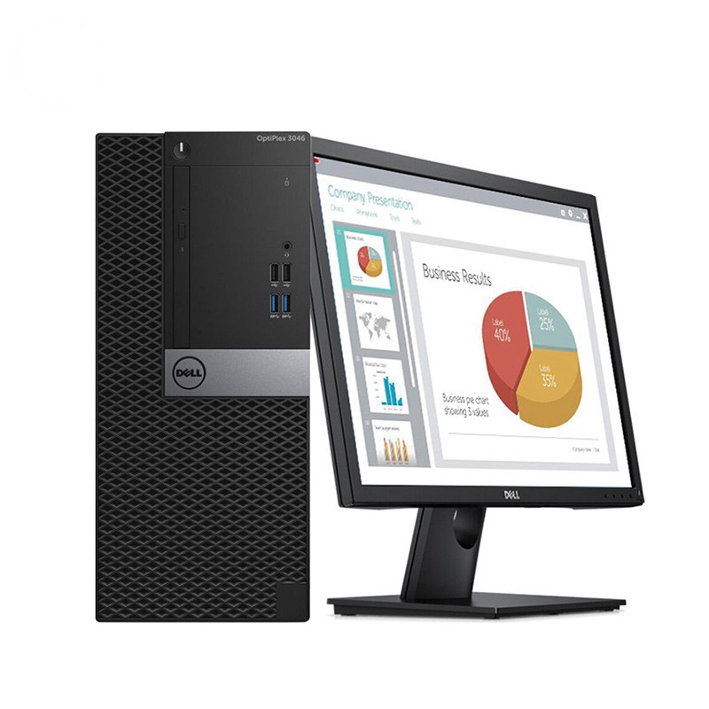 戴尔(DELL)Optiplex 3050MT19.5寸台式电脑(奔腾G4560 4G 500G 集显 5年硬盘保留)