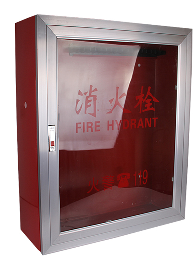 灭火器放置箱(薄钢板)4kg 4位