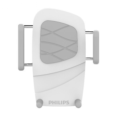 飞利浦 Philips DLK35001 车载手机支架 空调出风口支架 360度导航仪支架通用 白色