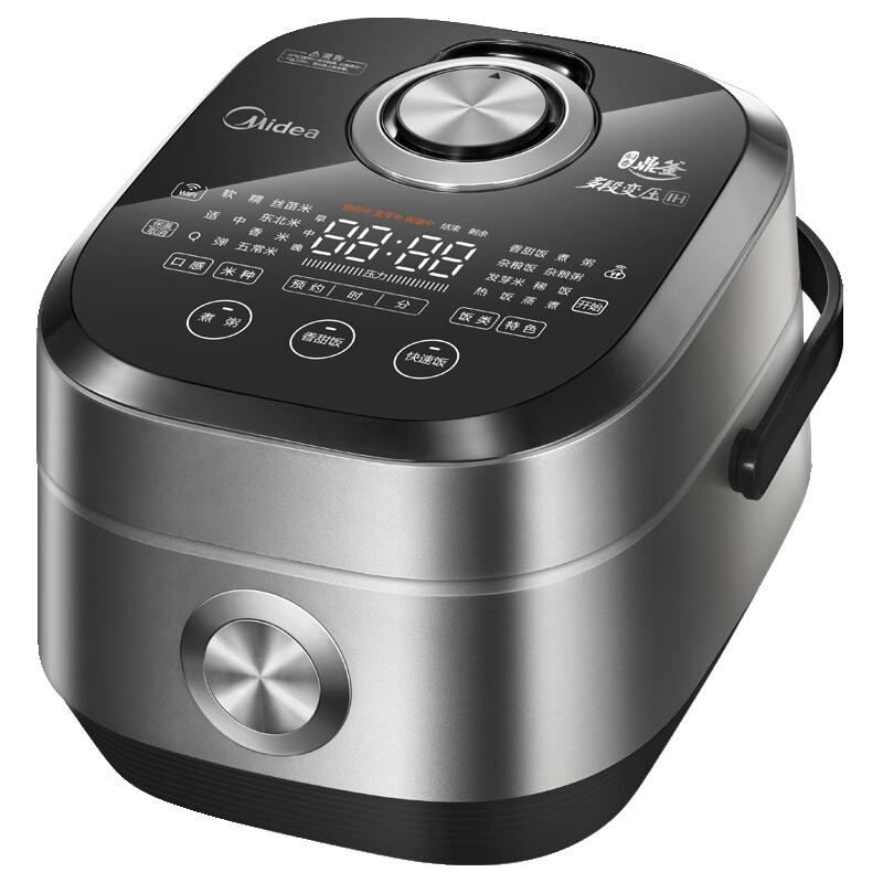 美的(Midea) 电饭煲 IH电磁加热预约功能 可变压力 智能WiFi操控 钛金鼎釜 4升/4L MB-PFZ4003