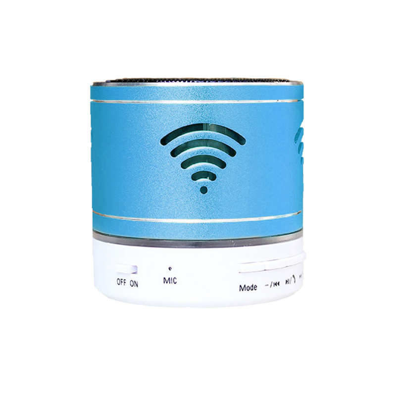 amuer JH5019 蓝色 七彩呼吸灯无线迷你蓝牙音箱手机音响便携低音炮