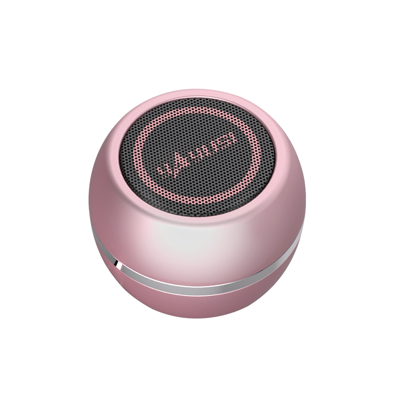 amuer JH5013 玫瑰金 无线蓝牙小音箱便携手机户外迷你音响车载低音炮