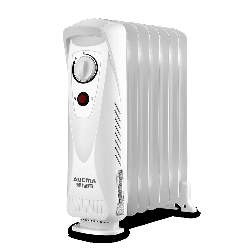 澳柯玛(AUCMA)取暖器油汀NY07H525-7 办公快速升温 7片速热 宿舍家用省电 小型电暖器电暖气700W