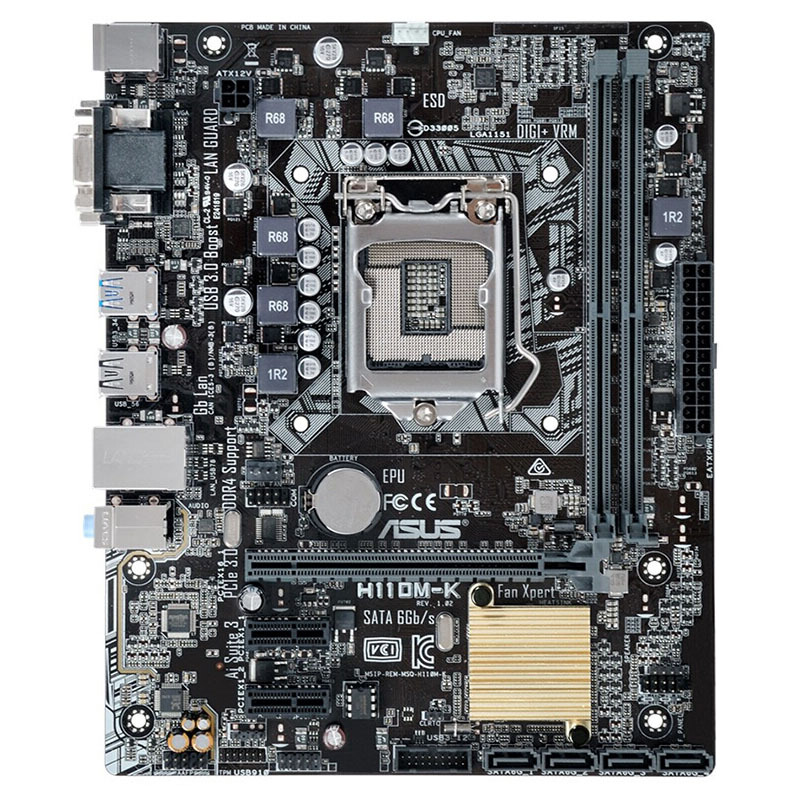 华硕（ASUS）H110M-K 主板