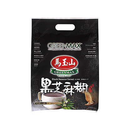 GreenMax 马玉山 黑芝麻糊30g×14pcs/袋 台湾进口袋装冲饮 五谷 港澳台进口