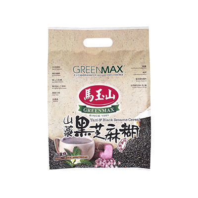 GreenMax 马玉山 山药黑芝麻糊35g×13pcs/盒 台湾进口冲饮芝麻糊 五谷