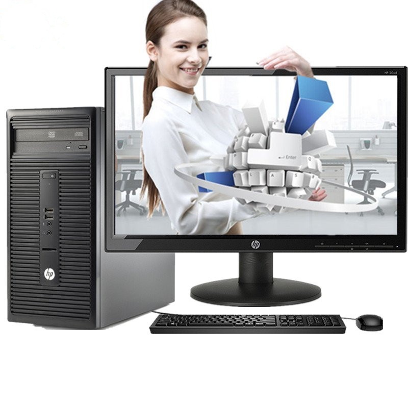 惠普(HP)280 Pro 台式电脑(G3260/4G/1T/DVDRW/集显/DOS/19.5寸显示器)
