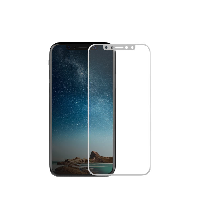 X-doria iPhoneX 玻璃膜Revel Clear臻护系列-珍珠白