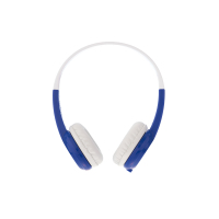 buddyPHONES Explore专业儿童耳机头戴式在线英语学习语音通话早教机耳麦不伤听力有线耳机小孩玩具礼物 蓝色
