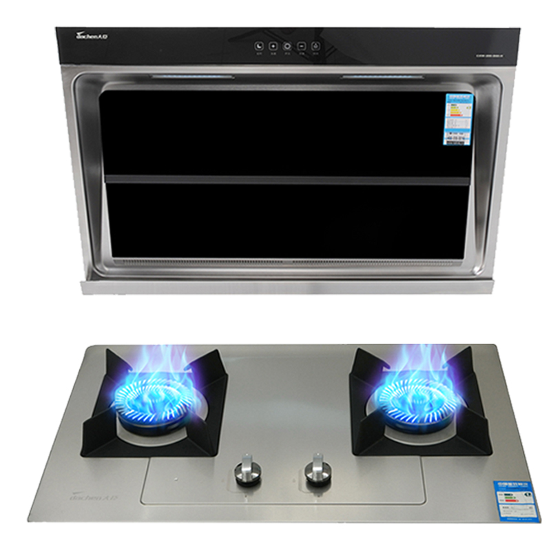 大臣 触控式 油烟机套餐S60-H+DCBA70A 天然气 侧吸式