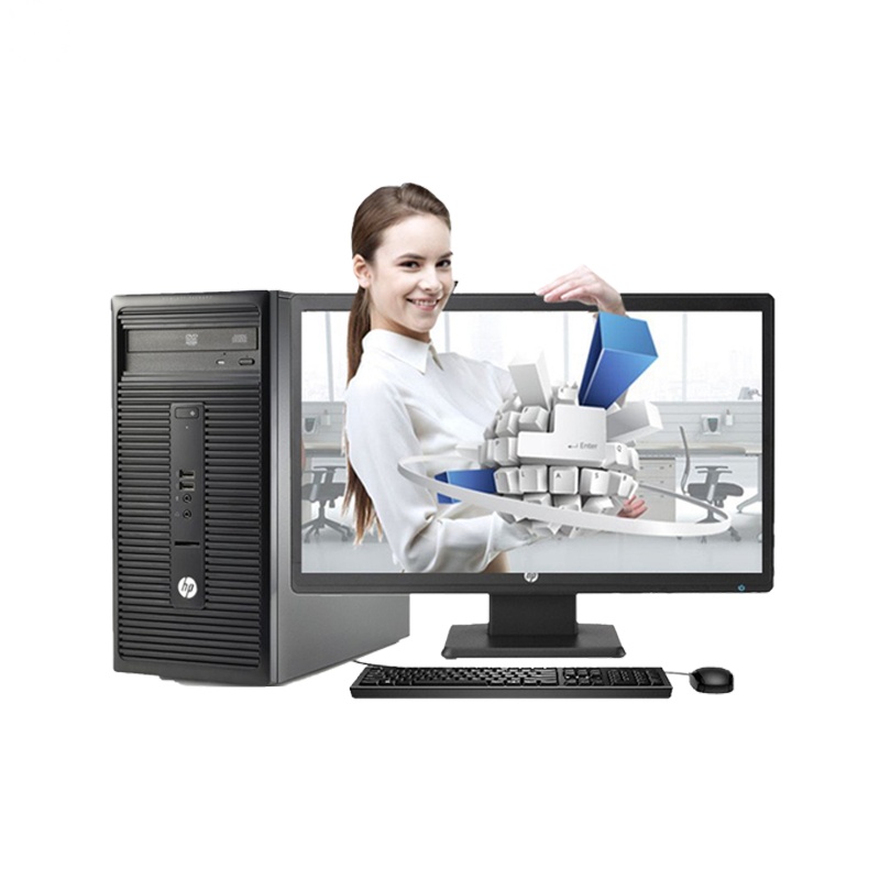惠普(HP)282 G3商用台式主机 20寸(I3-7100 4G 500G Win10)