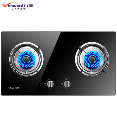 万和(Vanward)大火力台嵌两用式燃气双灶具C1-L02X 天然气