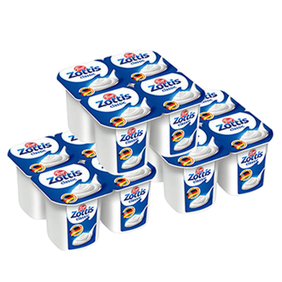 zott卓德低脂热处理风味发酵乳 (原味)115g*12杯 德国进口酸牛奶礼盒装