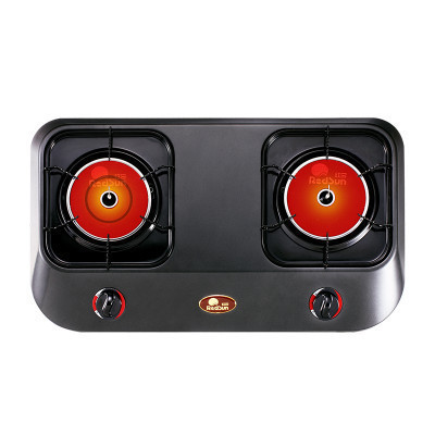 红日 E828C 红外线燃气灶燃气灶台式双灶 (天然气/液化气)拍下请备注气源