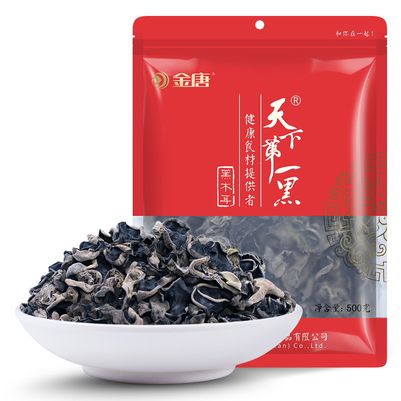 金唐(KTANG) 东北黑木耳 500g/袋 木耳特产干货