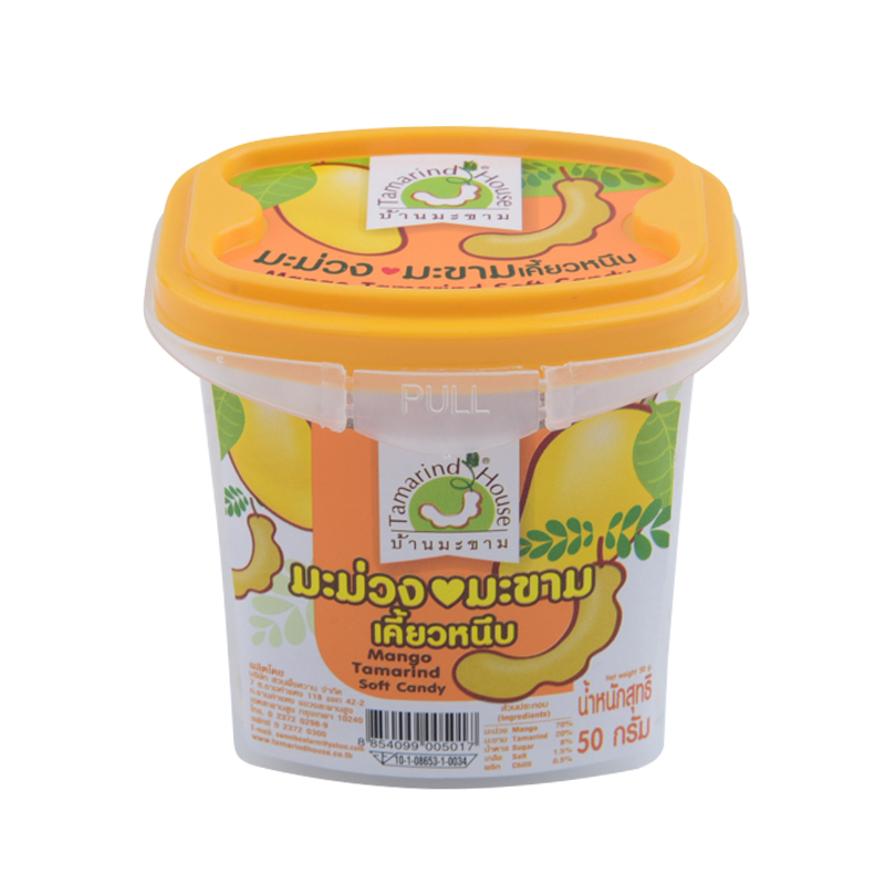 [苏宁超市]金果屋 罗望子软糖 芒果味 50g*6盒 罗望子 洛识利荣誉出品
