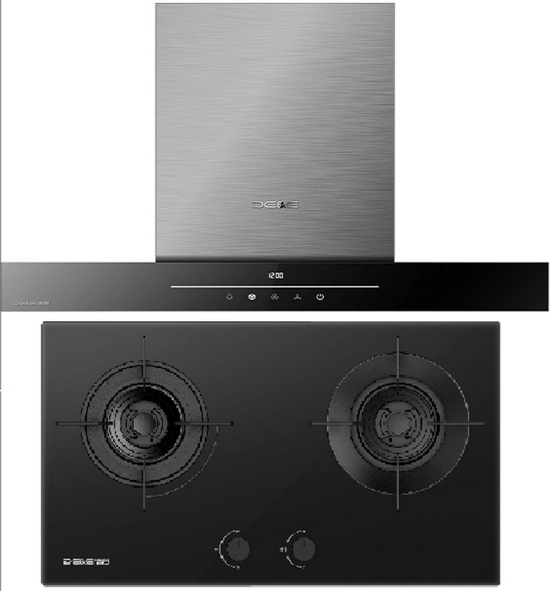 德意厨电套装烟机2085+灶具3205+消毒柜100-5
