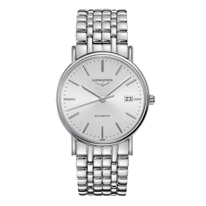 LONGINES 浪琴 瑰丽系列钢带机械男表L4.921.4.72.6