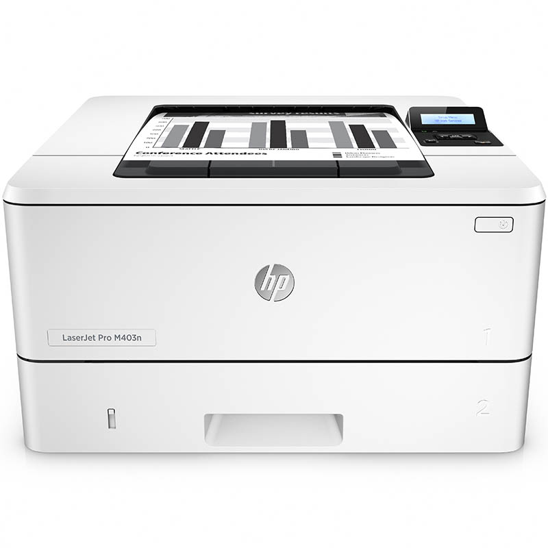 HP(惠普)LaserJet Pro M403n A4黑白激光打印机 (单功能打印机)
