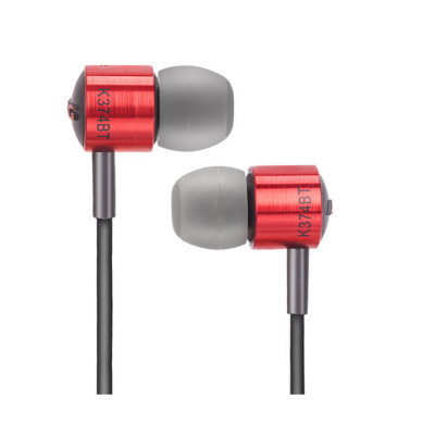 爱科技(AKG)K374BT 蓝牙带麦耳机 超小无线入耳式手机耳机 HIFI音乐耳机 红色