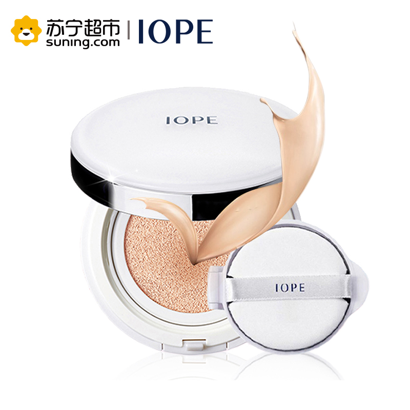 IOPE亦博 艾诺碧水滢气垫N21#(自然型)SPF30+/PA+++(15g*2)(新老包装随机)