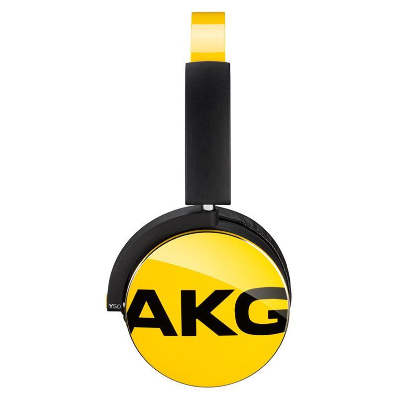 AKG头戴式耳机Y50YEL黄色