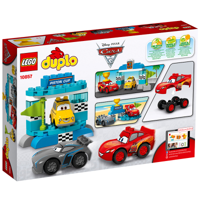 LEGO乐高 Duplo得宝系列 活塞杯汽车大赛10857 2-5岁 塑料玩具 50块以下