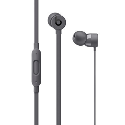 BEATS urBeats3 入耳式耳机 3.5mm接口 有线耳机 三键线控 带麦 -灰色