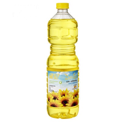 黛尼(DalySol)压榨一级葵花籽油1L 西班牙原瓶进口