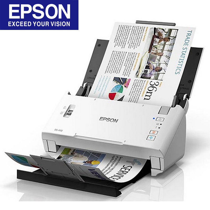 爱普生（EPSON ）DS-410 馈纸式A4扫描仪
