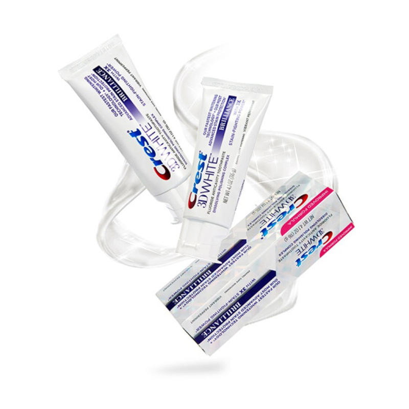 CREST 3D钻亮 炫白牙膏 116g*2